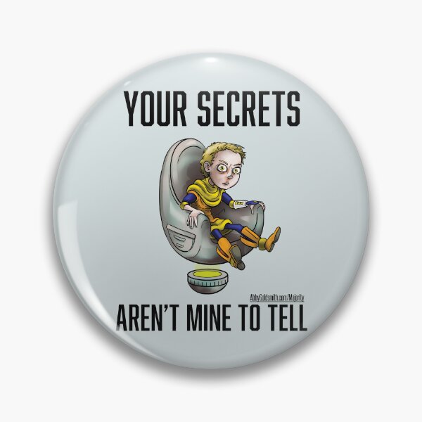 Item preview, Thomas: Your secrets aren't mine to tell designed and sold by Abby Goldsmith.