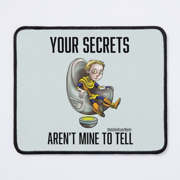 Item preview, Thomas: Your secrets aren't mine to tell designed and sold by Abby Goldsmith.