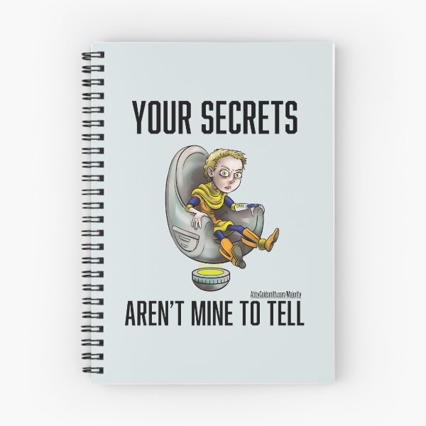 Item preview, Thomas: Your secrets aren't mine to tell designed and sold by Abby Goldsmith.