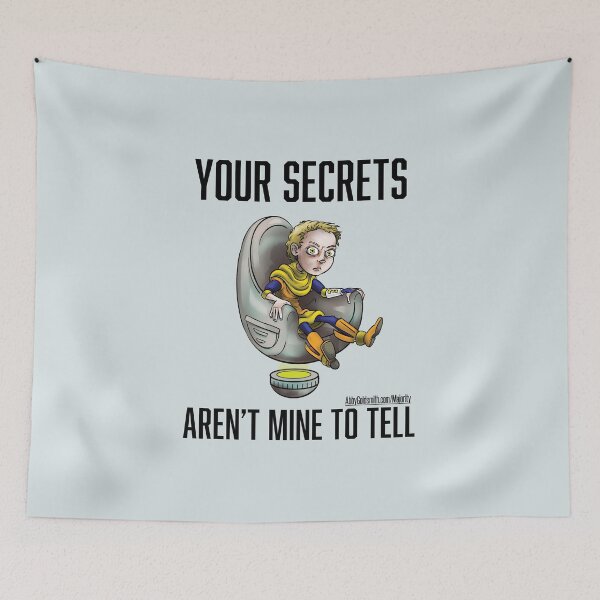 Item preview, Thomas: Your secrets aren't mine to tell designed and sold by Abby Goldsmith.