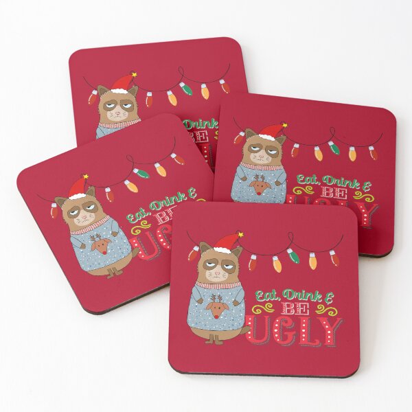 Item preview, Navidad fea Come, bebe y sé feo designed and sold by teurhparpstudio.