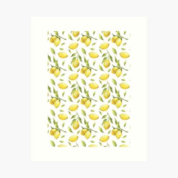 Item preview, Lemon Pattern designed and sold by BekkaCampbell.