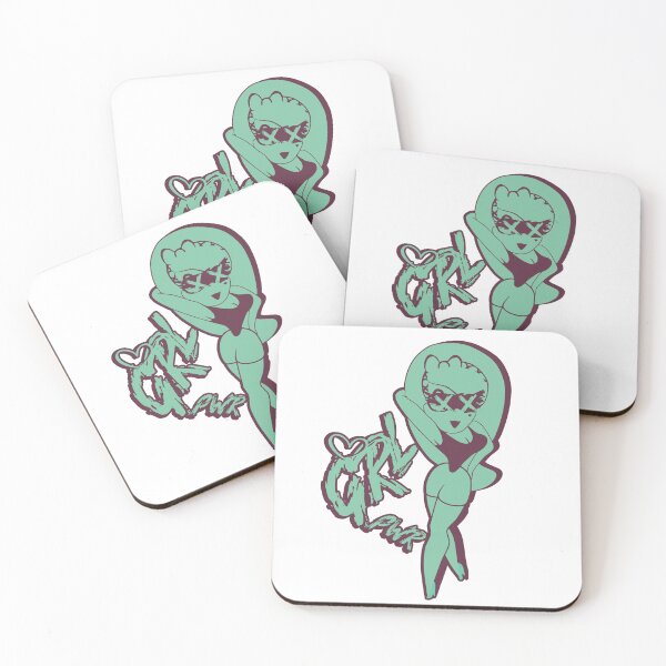 Item preview, Green and Purple Women: GRL PWR  designed and sold by akaajoficial.