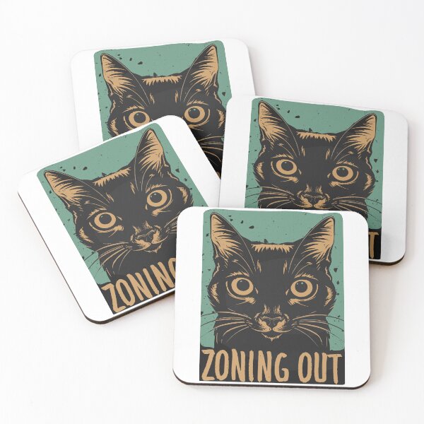 Item preview, Cat Zoning Out designed and sold by DashBliss.