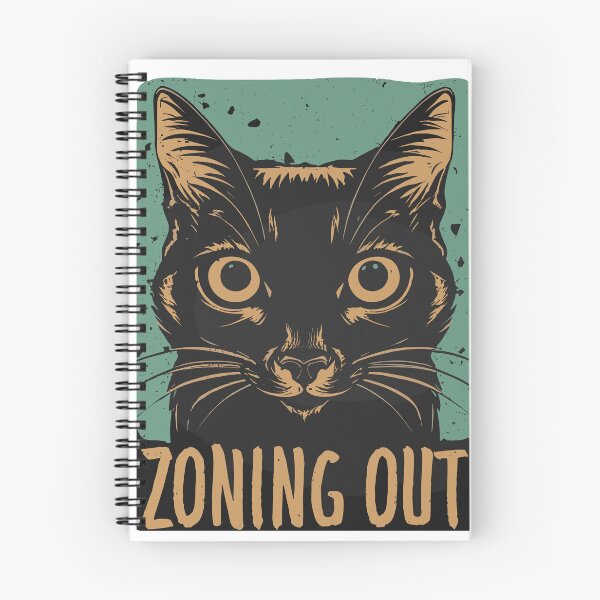 Item preview, Cat Zoning Out designed and sold by DashBliss.