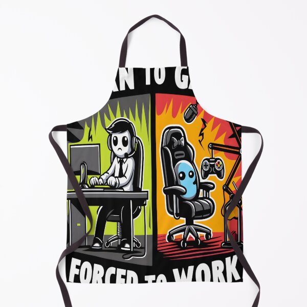 Item preview, Born To Game Forced To Work designed and sold by KitonicTees.