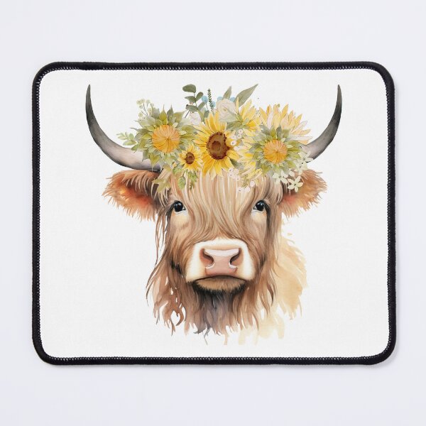 Item preview, Cute Baby Cow Highland designed and sold by LionessLove.