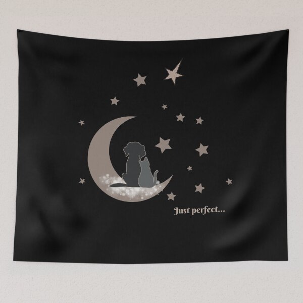 Item preview, Just perfect it's a great T-shirt idea for Cat and Dogs lovers.  designed and sold by Magrosa.