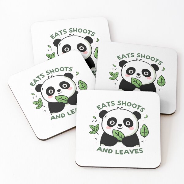 Item preview, Panda Eats Shoots and Leaves designed and sold by EricSticks.