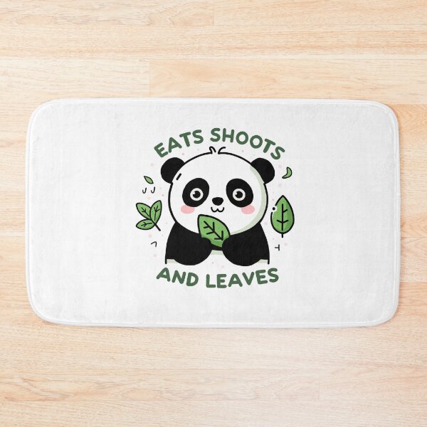 Item preview, Panda Eats Shoots and Leaves designed and sold by EricSticks.