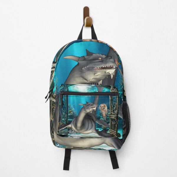 Item preview, Cute little mermaid with seadragon designed and sold by nicky2342.