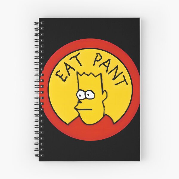 Item preview, Eat pant Bart meme logo draw handwritten designed and sold by ChataMaroon.