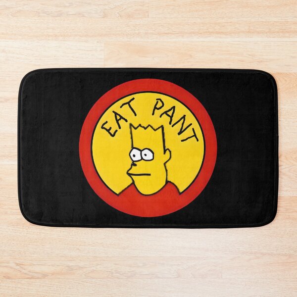 Item preview, Eat pant Bart meme logo draw handwritten designed and sold by ChataMaroon.