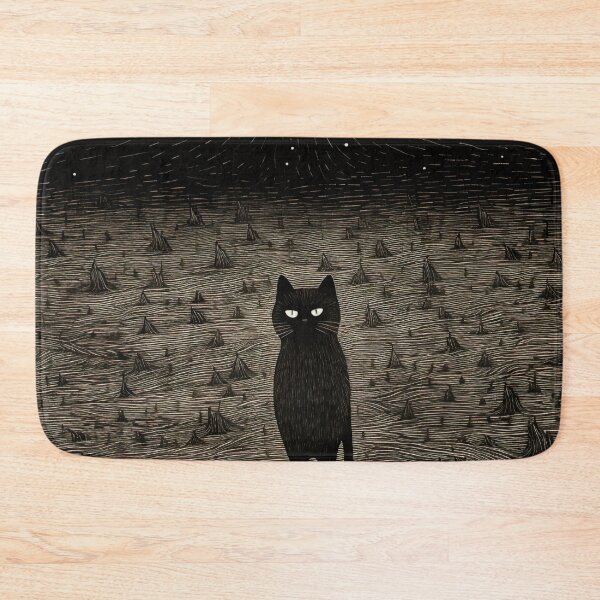 Item preview, strange cat moon designed and sold by ururuty.