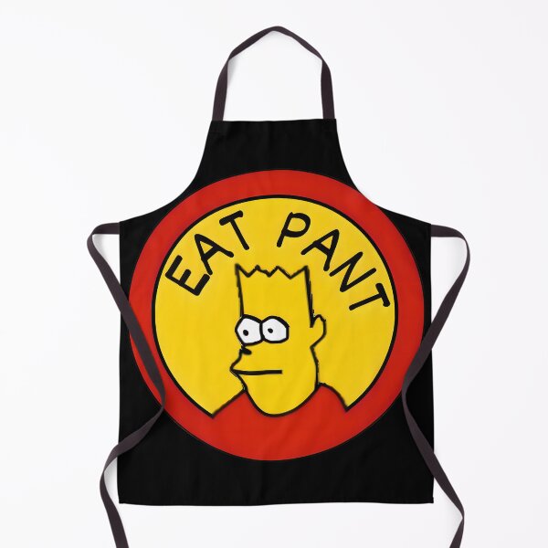 Item preview, Eat pant Bart meme logo draw designed and sold by ChataMaroon.
