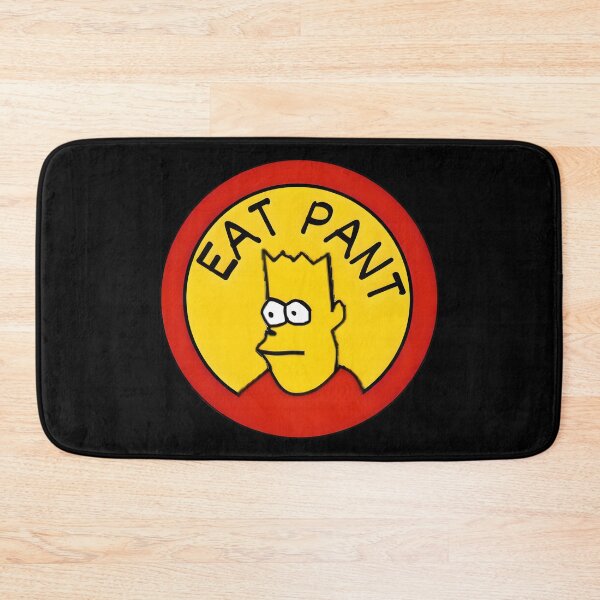 Item preview, Eat pant Bart meme logo draw designed and sold by ChataMaroon.