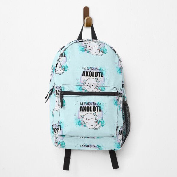 Item preview, I'd Rather Be an Axolotl: Embrace the Aquatic Quirkiness designed and sold by s-n-s-designs.