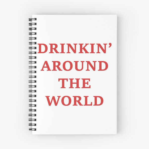 Item preview, Drinkin' Around the World designed and sold by FandomTrading.
