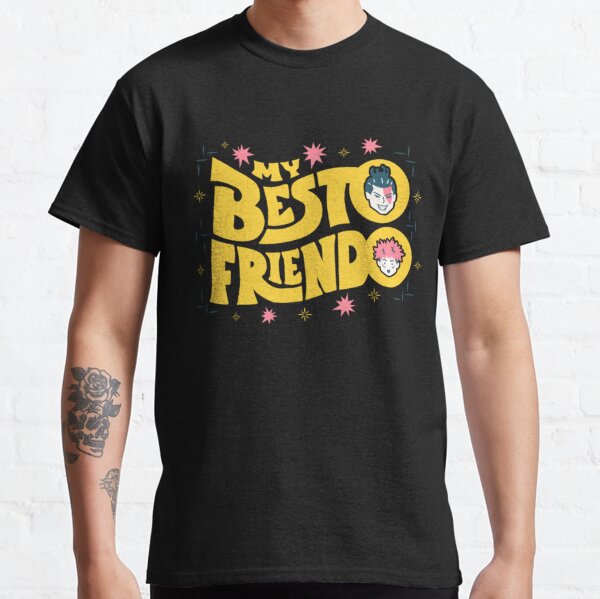 Besto Friendo Funny Japanese Anime Shounen Manga Gifts T-shirt