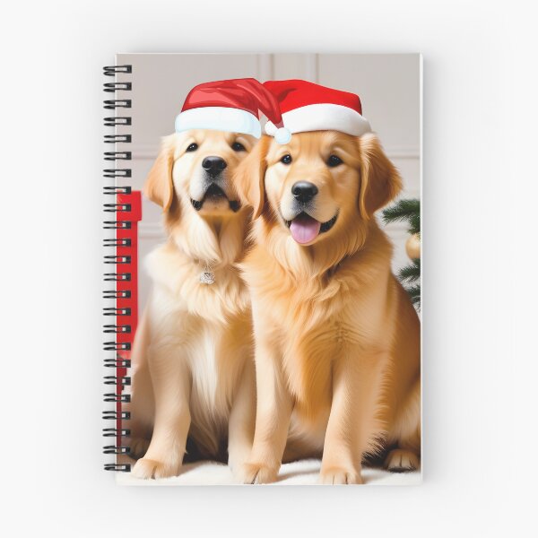 Item preview, Festive Golden Retrievers Celebrating Christmas Cheer designed and sold by Cris888.