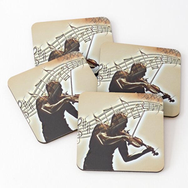 Item preview, Vintage jazz violinist designed and sold by Artbellachi.