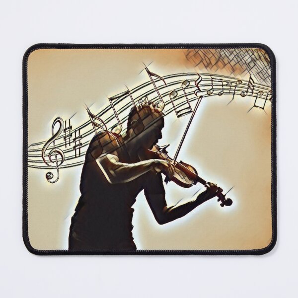 Item preview, Vintage jazz violinist designed and sold by Artbellachi.