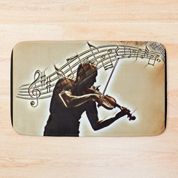 Item preview, Vintage jazz violinist designed and sold by Artbellachi.