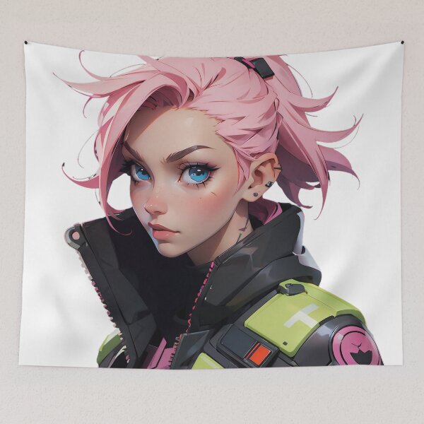 Item preview, cyberpunk girl designed and sold by CerresVictoria.