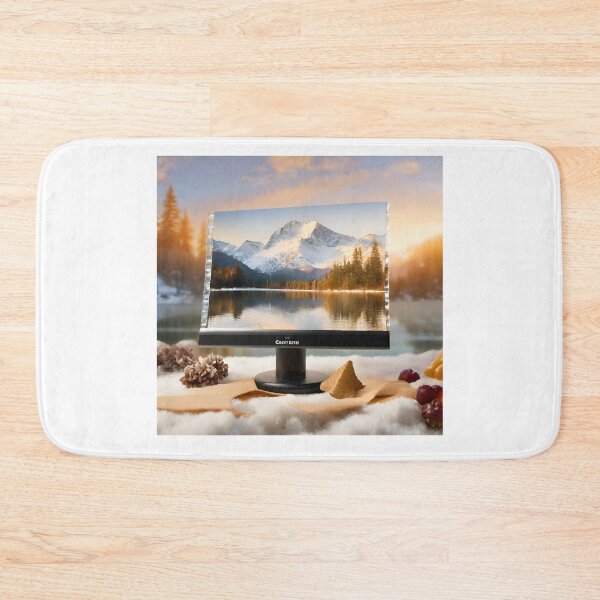 Item preview, Mountain view through monitor designed and sold by shy8.