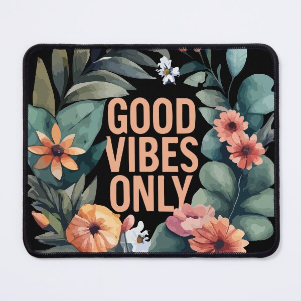 Item preview, Good Vibes Only Flowers designed and sold by CreativeNewDawn.
