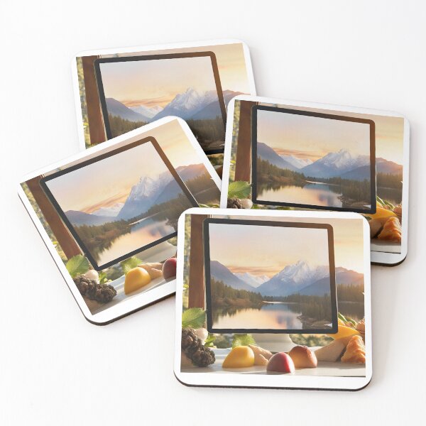 Item preview, Mountain background and view through monitor designed and sold by shy8.