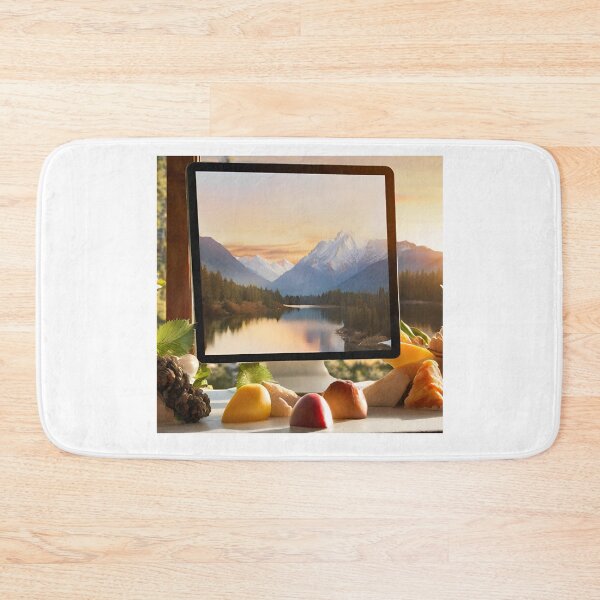 Item preview, Mountain background and view through monitor designed and sold by shy8.