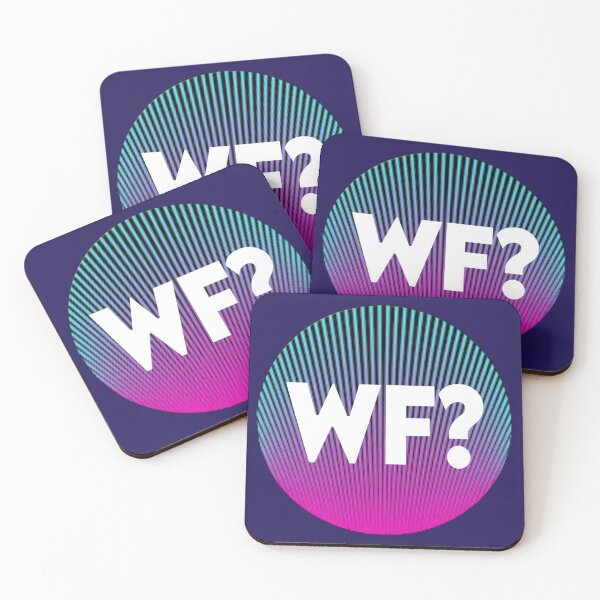 Item preview, The Why Files Vaporwave Logo designed and sold by inb4.