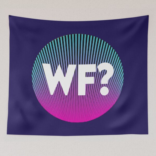 Item preview, The Why Files Vaporwave Logo designed and sold by inb4.