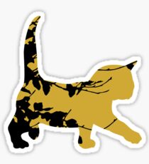 Shadow Creeping Kitten Sticker