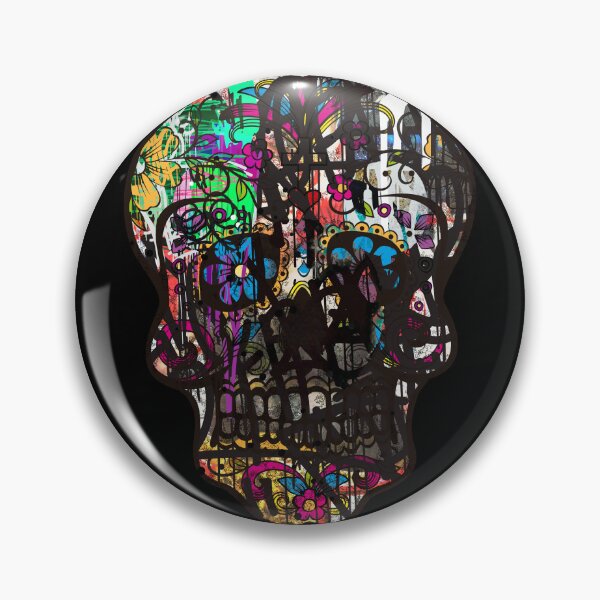 Item preview, Mexican Skull Graffiti II designed and sold by blackink-design.