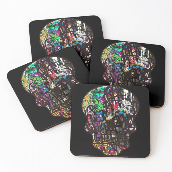 Item preview, Mexican Skull Graffiti II designed and sold by blackink-design.
