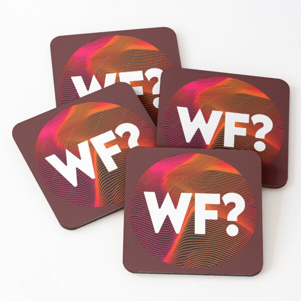 Item preview, The Why Files Vaporwave Logo designed and sold by inb4.