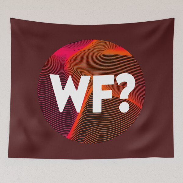 Item preview, The Why Files Vaporwave Logo designed and sold by inb4.
