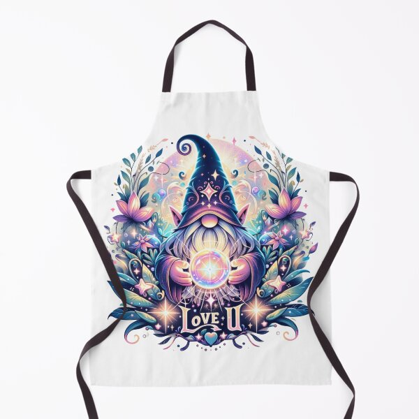 Item preview, t-shirt graphic design featuring a gnome designed and sold by Lucky-jl.