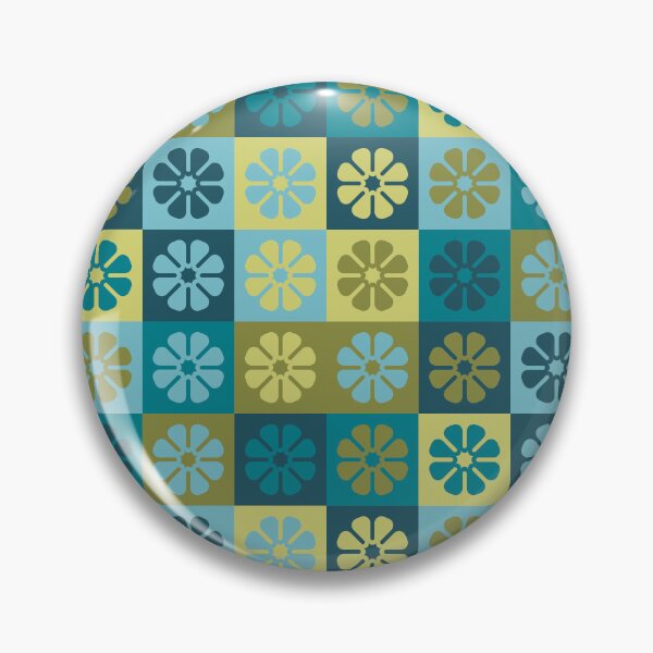 Item preview, Geometric Pattern: Amapola: Pond designed and sold by Red Wolf.
