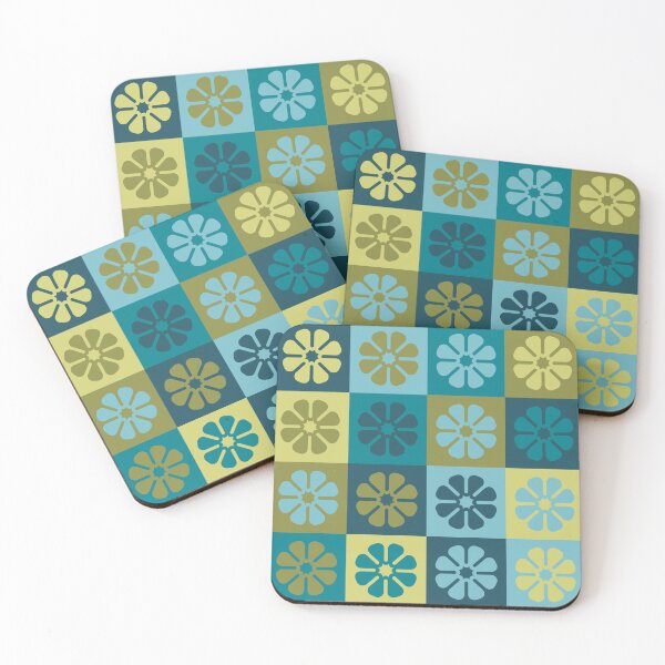 Item preview, Geometric Pattern: Amapola: Pond designed and sold by Red Wolf.