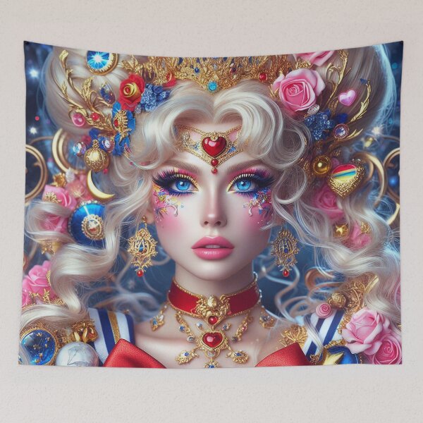 Item preview, Sailor Moon Royal Rococo Portrait designed and sold by CandyCrab.