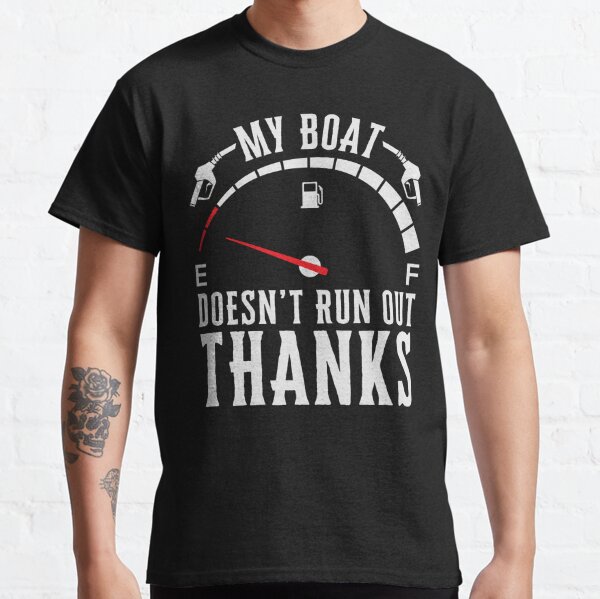 Wanna Do Boat Stuff Pontoon Funny Boating Lake Boat Gift T-Shirt