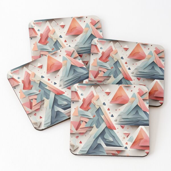 Item preview, Triangle stack shape seamless pattern background designed and sold by Jayjaynaenae.