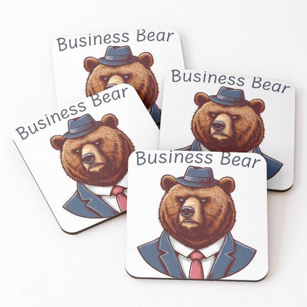 Item preview, Business Bear designed and sold by The-Wild-Side.