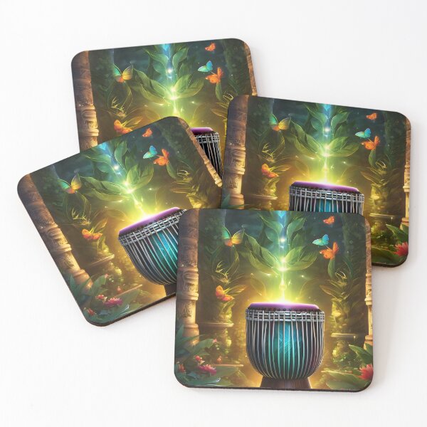 Item preview, Magical Djembe Moment - Drumming in the Jungle designed and sold by Yngo Gutmann.