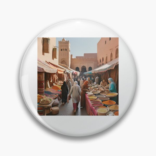 Item preview, Moroccan Bazaar: Vibrant Tapestry of Culture designed and sold by shy8.