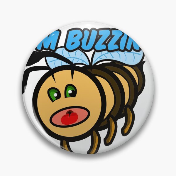 Item preview, I'm Buzzing designed and sold by ObsessiveSticks.