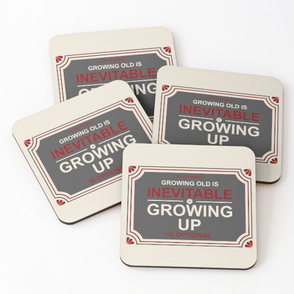 Item preview, Growing old is inevitable designed and sold by rheyes.